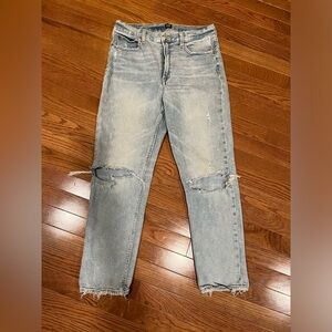 Gap Light wash denim cigarette jeans